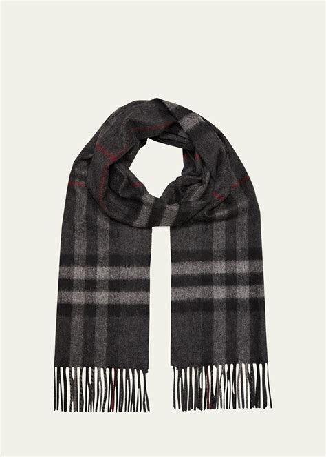 burberry scarf charcoal